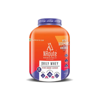 NRoute Daily Whey Protein Powder 2kg