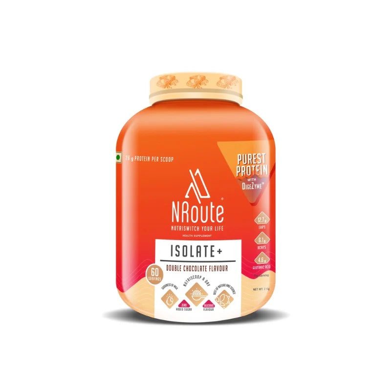 NRoute Isolate Whey Protein Powder 2Kg-1