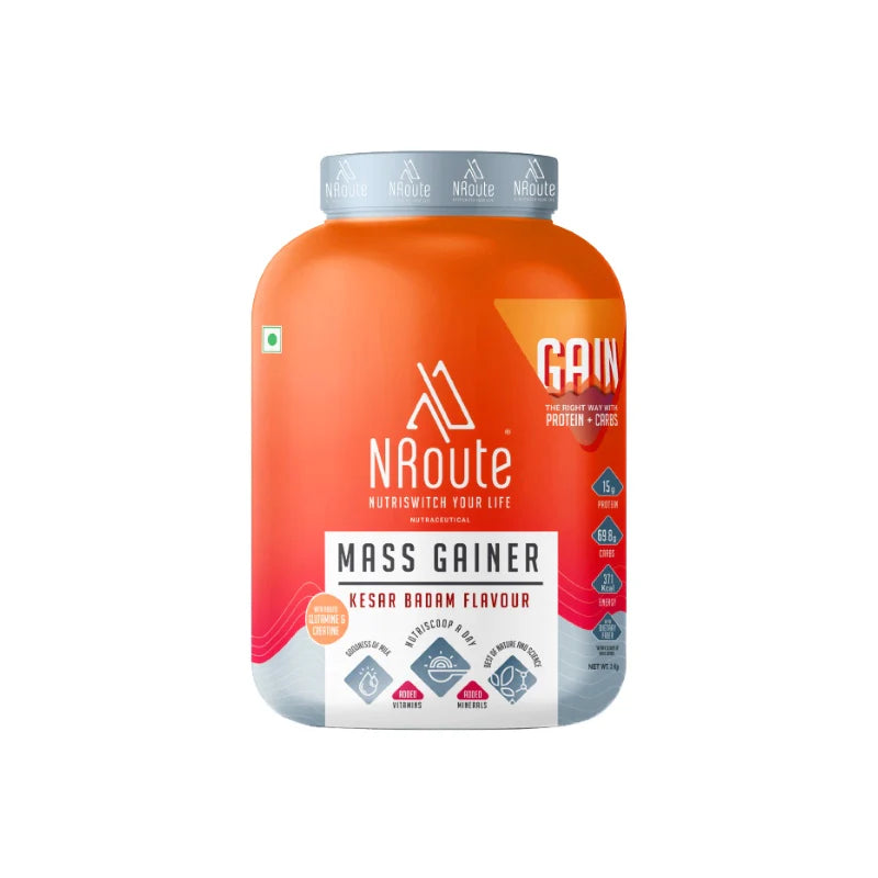 NRoute Mass Gainer 3Kg-1