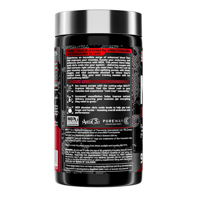 Nutrex Niox Nitric Oxide 90 Caps-2