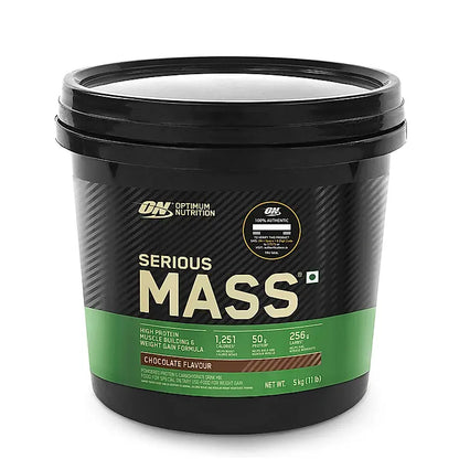 Optimum Nutrition Serious Mass Weight Gainer – Chocolate Flavour, High-Calorie Protein Supplement-2