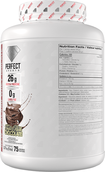 Perfect Sports Diesel New Zealand Whey Isolate 5Lb-2