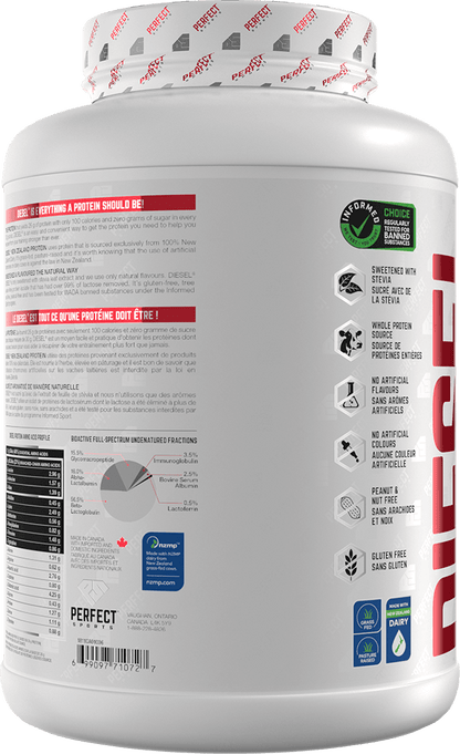 Perfect Sports Diesel New Zealand Whey Isolate 5Lb-3