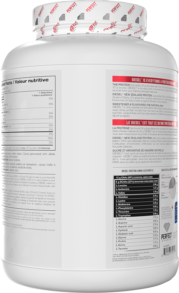 Perfect Sports Diesel New Zealand Whey Isolate 5Lb-5