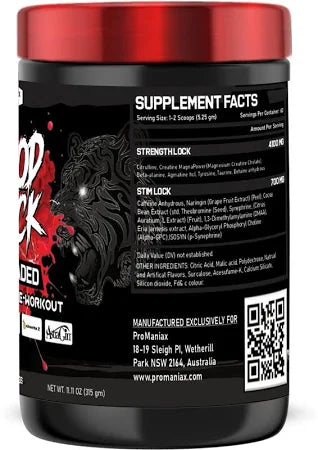 Promaniax Blood Lock Pre Workout 60 Servings-2