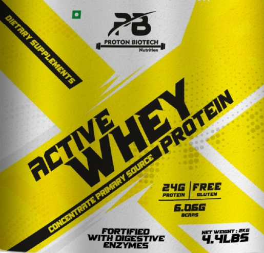 Proton Biotech Active Whey Protein Powder 8.8Lbs / 4Kg-2