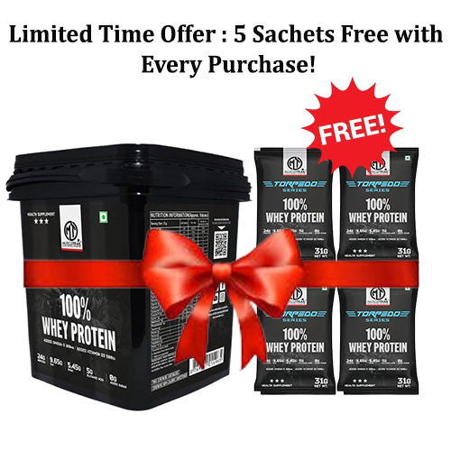 MUSCLE TRAIL TORPEDO BLACK BUCKET 2KG OFFER