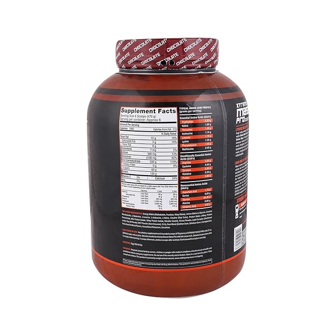 The Bulk Protein Xtreme Mass Pro 6lbs-3