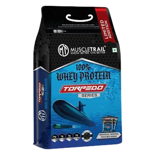 Muscle Trail 100% Whey Protein Powder Torpedo