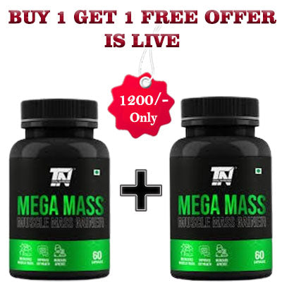 Total Nutrition Mega Mass 60 Caps Offers-1