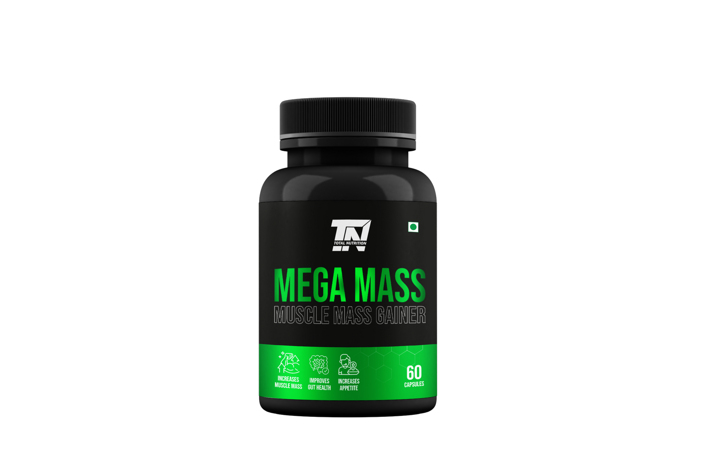Total Nutrition Mega Mass 60 Caps Offers-2
