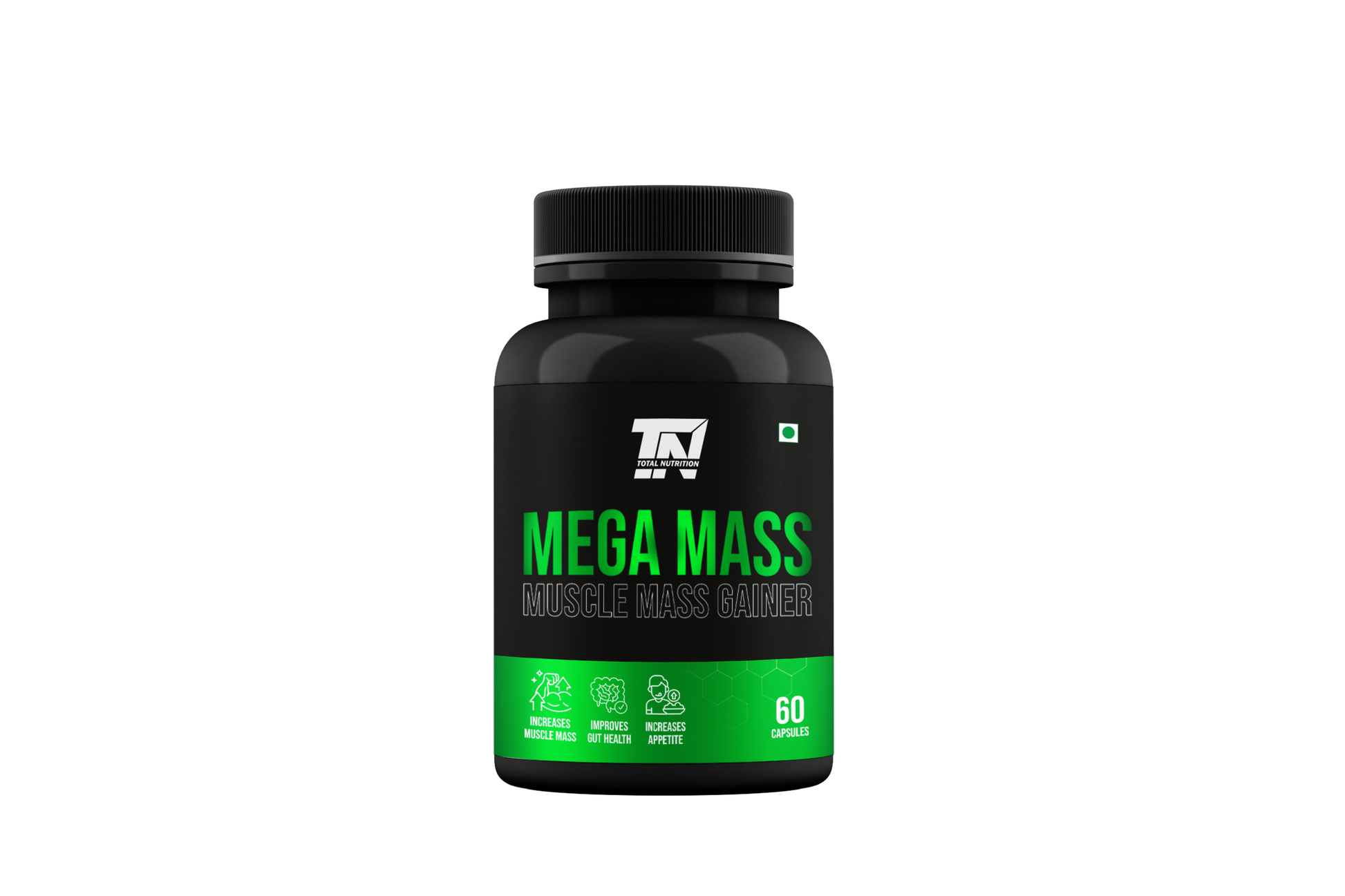 Total Nutrition Mega Mass 60 Caps Offers-2