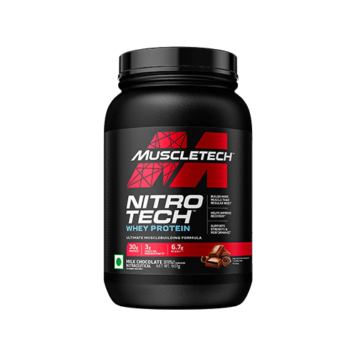 MuscleTech NitroTech Performance Series Whey Protein Powder