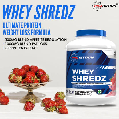 Proteition Elite Whey Shredz, Ultimate Protein & Weight Loss Formula