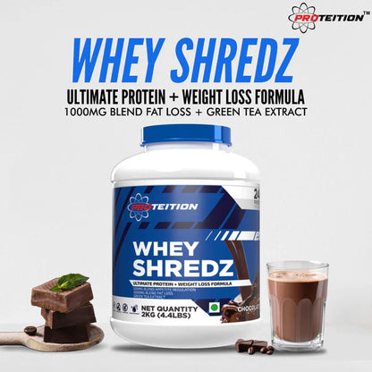 Proteition Elite Whey Shredz, Ultimate Protein & Weight Loss Formula