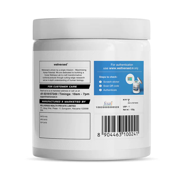 Wellcore - Pure Micronised Creatine Monohydrate | Kiwi Kick (122G, 33 Servings)-3