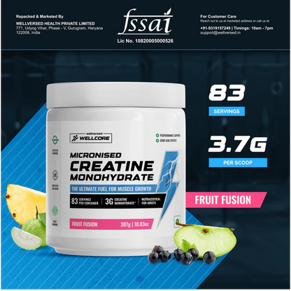 Wellcore Creatine Monohydrate Fruit Fusion 122G-2