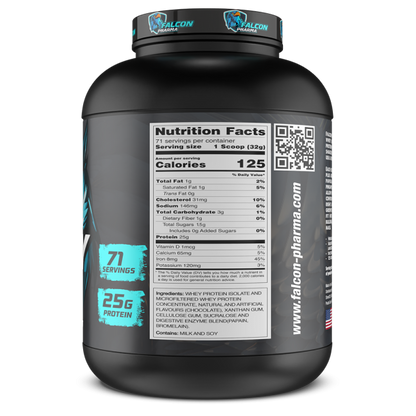 Falcon Pharma Anabolic Whey 5lbs chocolate flavour protein powder