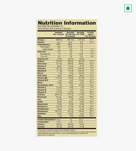 ON (Optimum Nutrition) Serious Mass 5kg