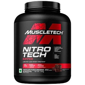 MUSCLETECH NITRO-TECH RIPPED WHEY PROTEIN POWDER