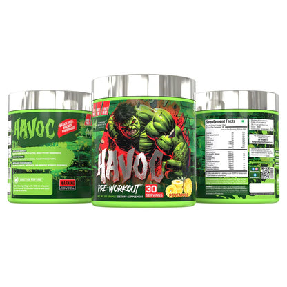 Hungry Muscles Havoc Pre-Workout 30 Servings 300Gm