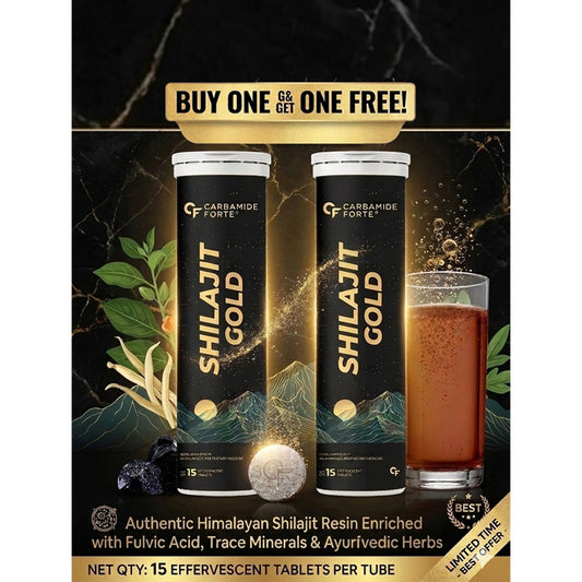 Shilajit Gold Effervescent Tablets 750 mg | 15 Tablets