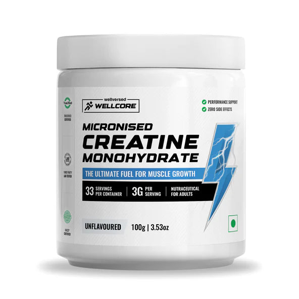 Wellcore - Micronised  Creatine 100Gm