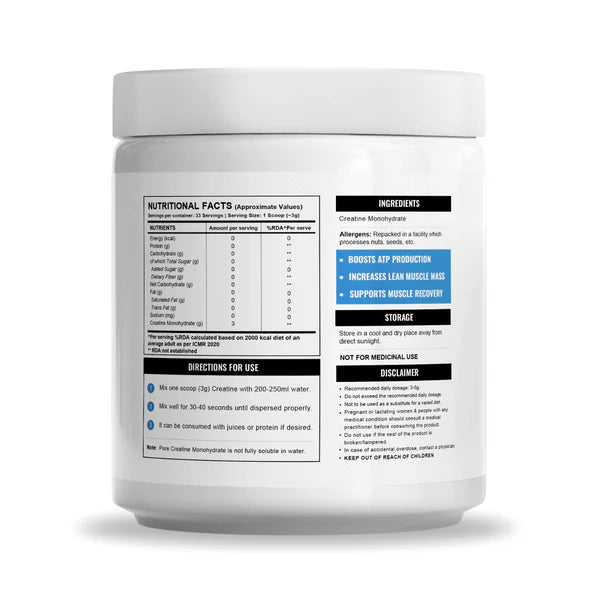 Wellcore - Micronised Creatine 250Gm